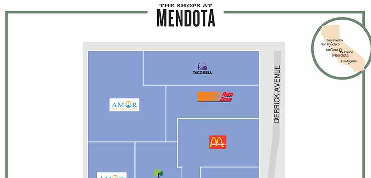 1-The Shops at Mendota (McDonald's) - Site Plan