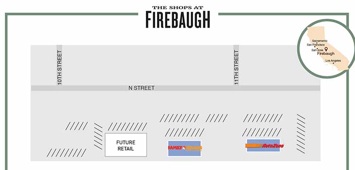 5-The Shops of Firebaugh - Site Plan